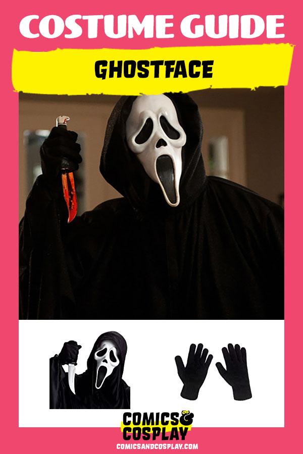 Ghostface Costume Ideas Diy Scream Cosplay Authentic Mask